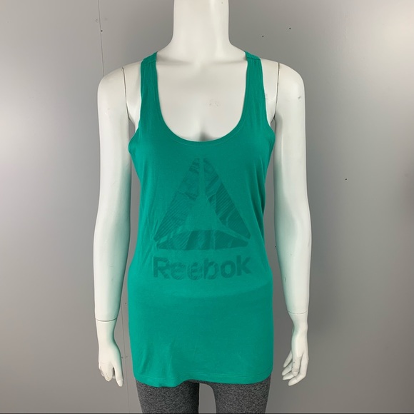 New! Reebok Tank Top Racerback Gym Muscle - Picture 1 of 6